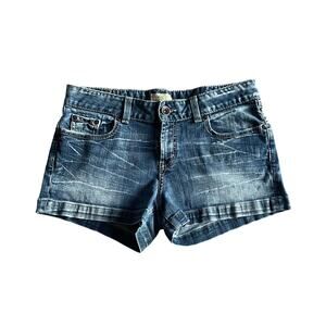BKE Boutique Stonewashed Shorts: Low Rise Y2K Shorts